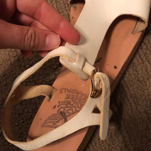 white sandals - Picture 5 of 5